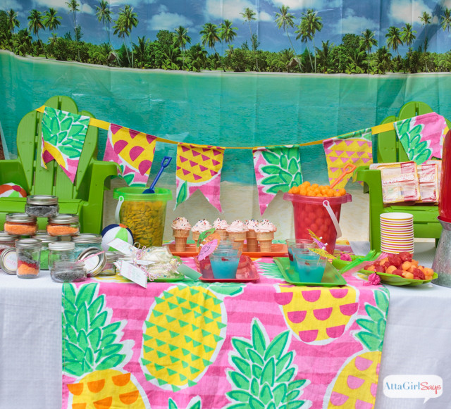 Beach Party For Kids
 Backyard Beach Party Ideas Atta Girl Says