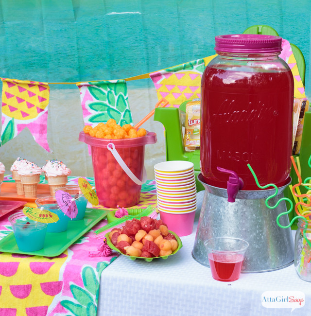 Beach Party Menu Ideas
 Beach Party Ideas for the Backyard Kids will love these