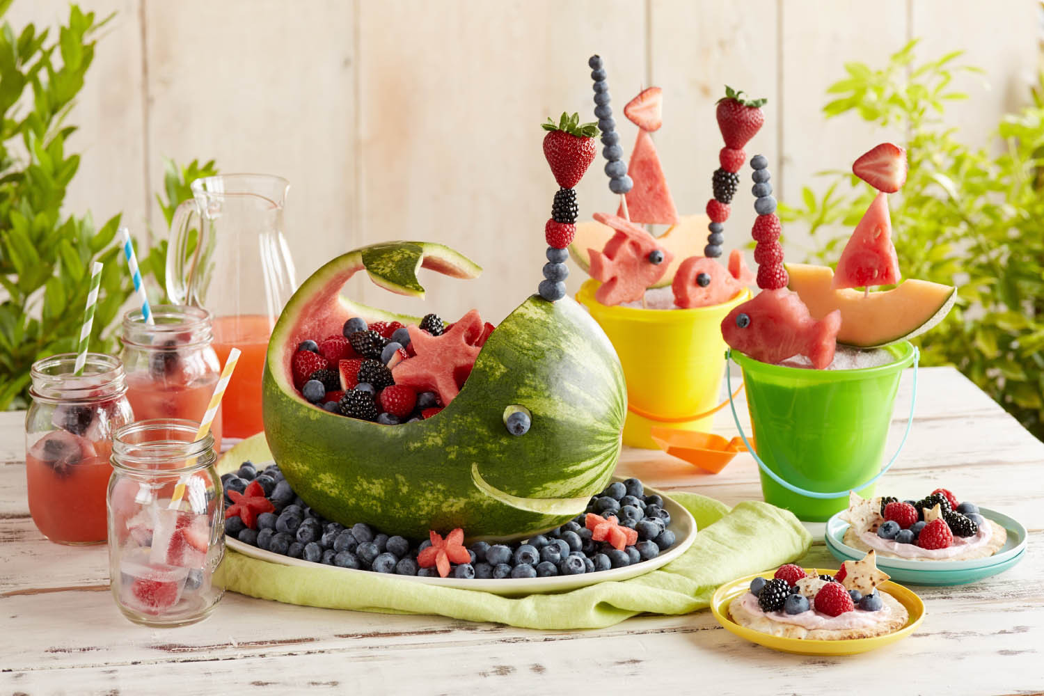 Beach Party Menu Ideas
 Splash into Summer with a Berry Beach Party