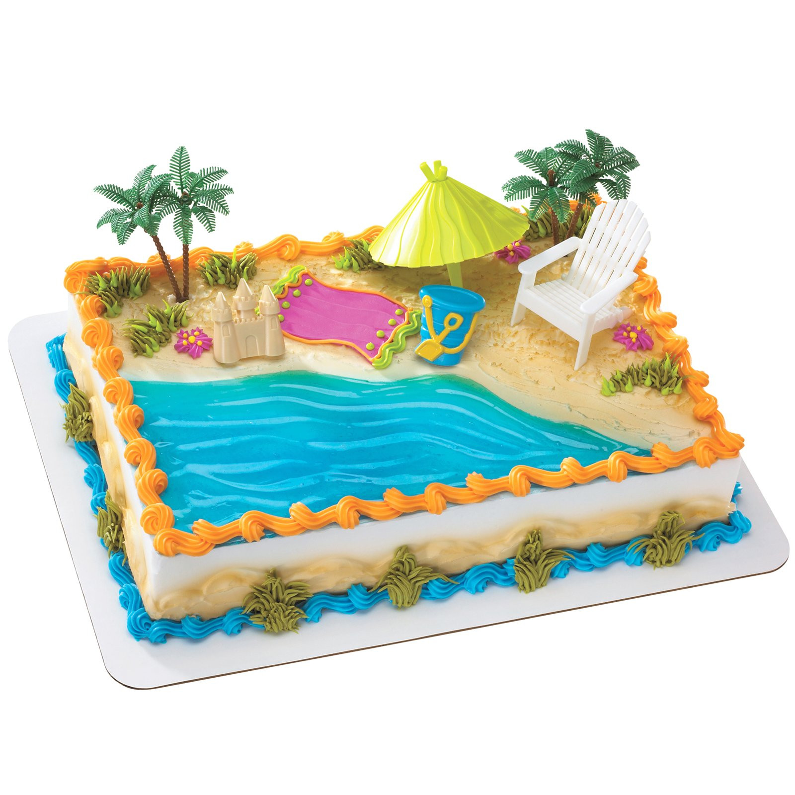 Beach Theme Birthday Cake
 Celebrate Summer Birthdays with Birthdayexpress