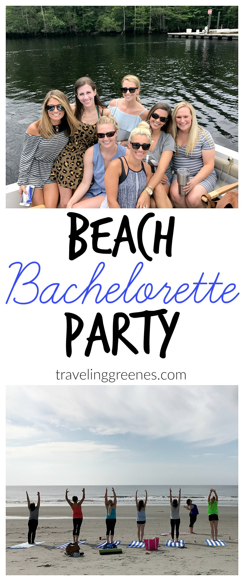 Beach Weekend Bachelorette Party Ideas
 Beach Bachelorette Party Traveling Greenes