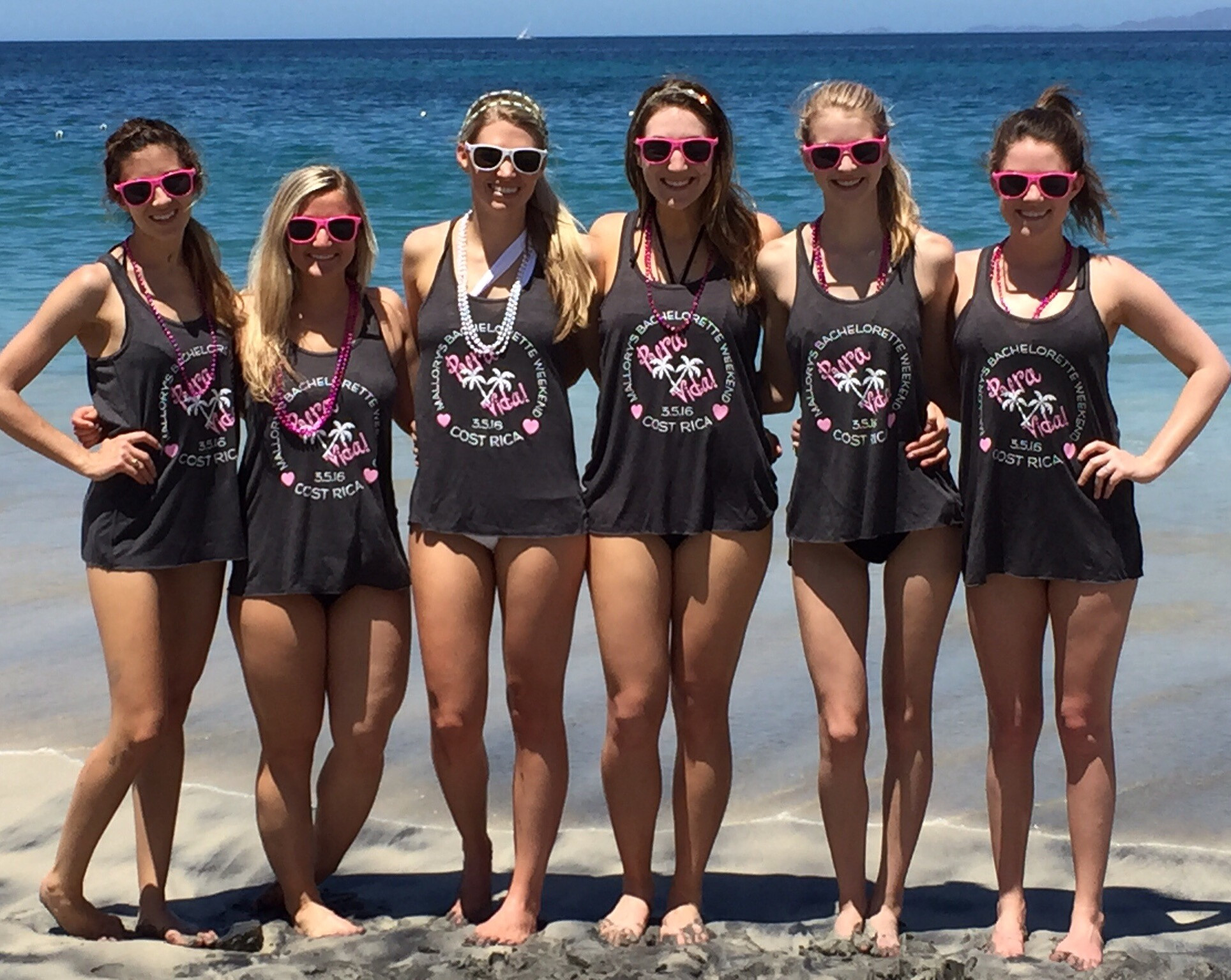 Beach Weekend Bachelorette Party Ideas
 Custom T Shirts for Bachelorette Beach Bash Shirt Design