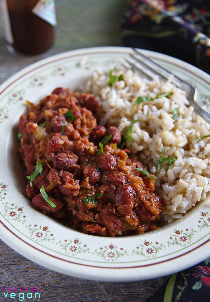 Bean Recipes Vegan
 Easy Red Beans and Rice