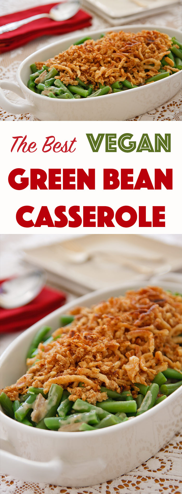 Bean Recipes Vegan
 The Best Vegan Green Bean Casserole