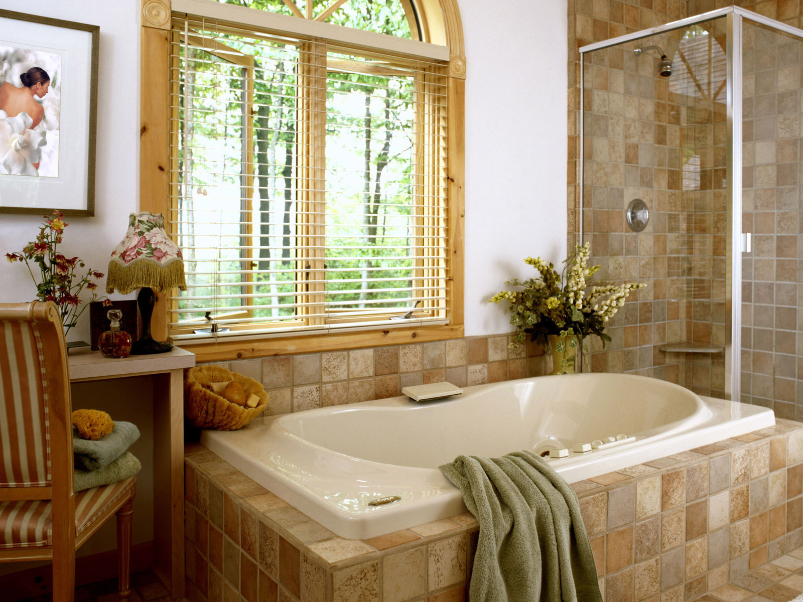 Beautiful Bathroom Tiles
 30 nice pictures and ideas beautiful bathroom wall tiles