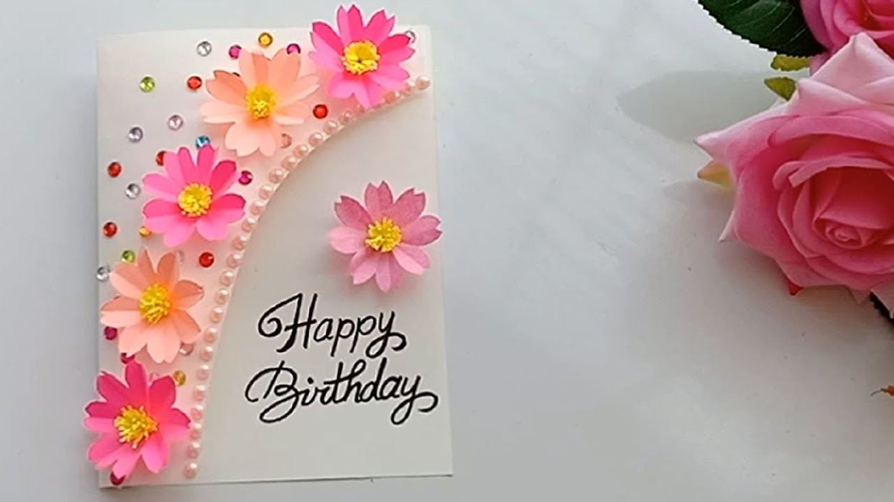 Beautiful Birthday Cards
 Beautiful Handmade Birthday card Birthday card idea