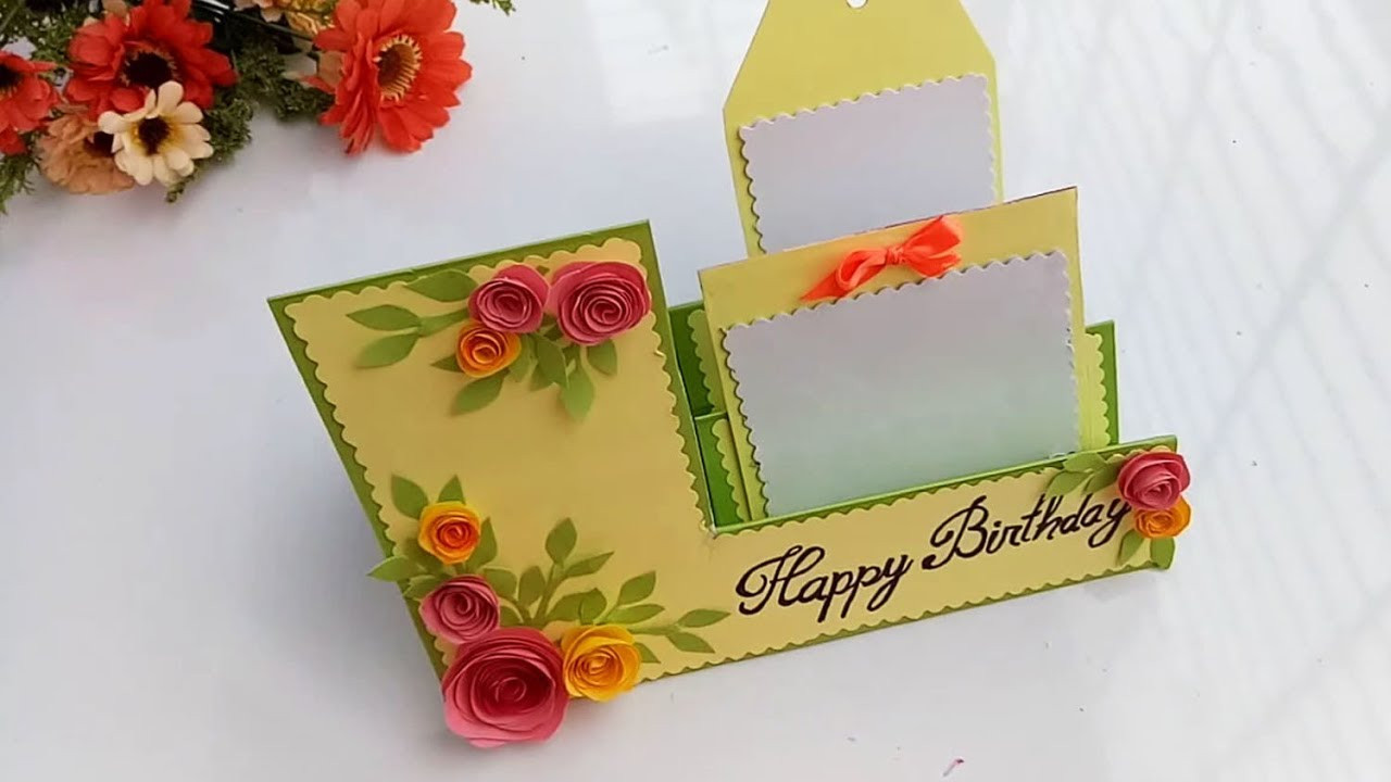 Beautiful Birthday Cards
 Beautiful Handmade Birthday card How to make Birthday