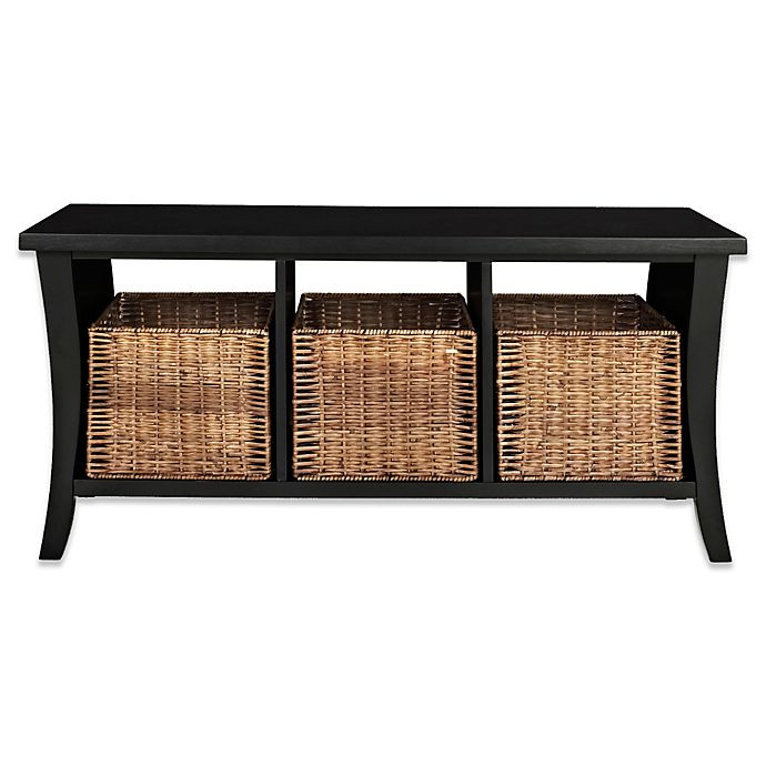 Bed Bath Beyond Storage Bench
 Crosley Wallis Entryway Storage Bench