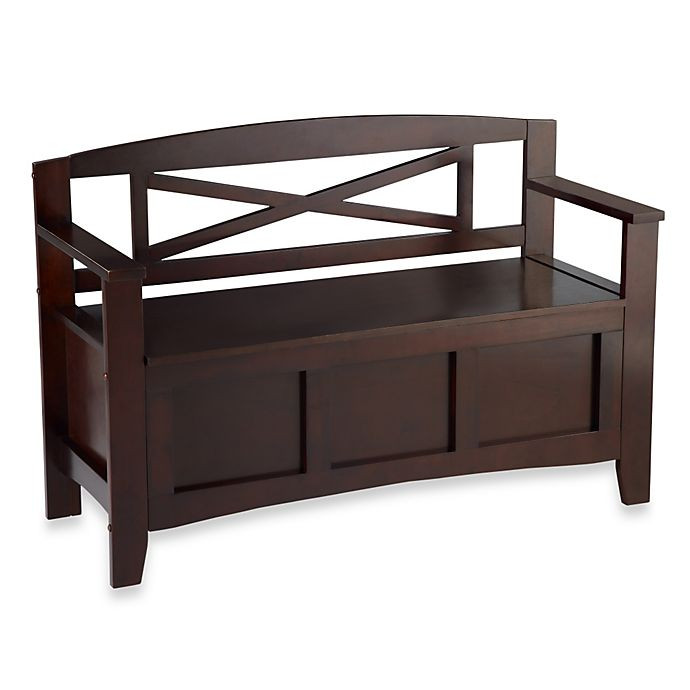 Bed Bath Beyond Storage Bench
 Linon Home Crosby Storage Bench