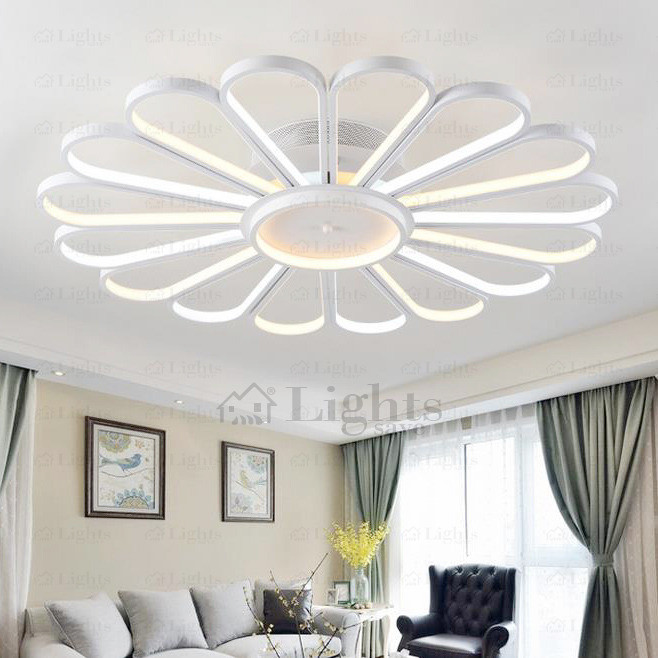 Bedroom Ceiling Light Fixture
 Creative Fan Shaped Led Ceiling Light Fixtures For Bedroom