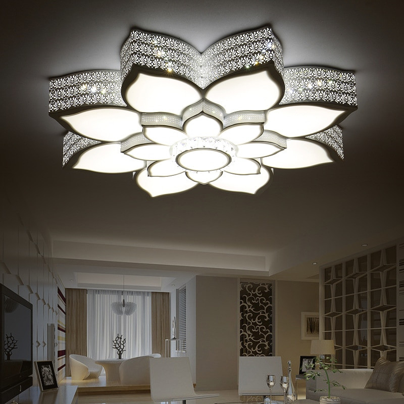Bedroom Ceiling Light Fixture
 modern led crystal ceiling lights kristal acrylic brief