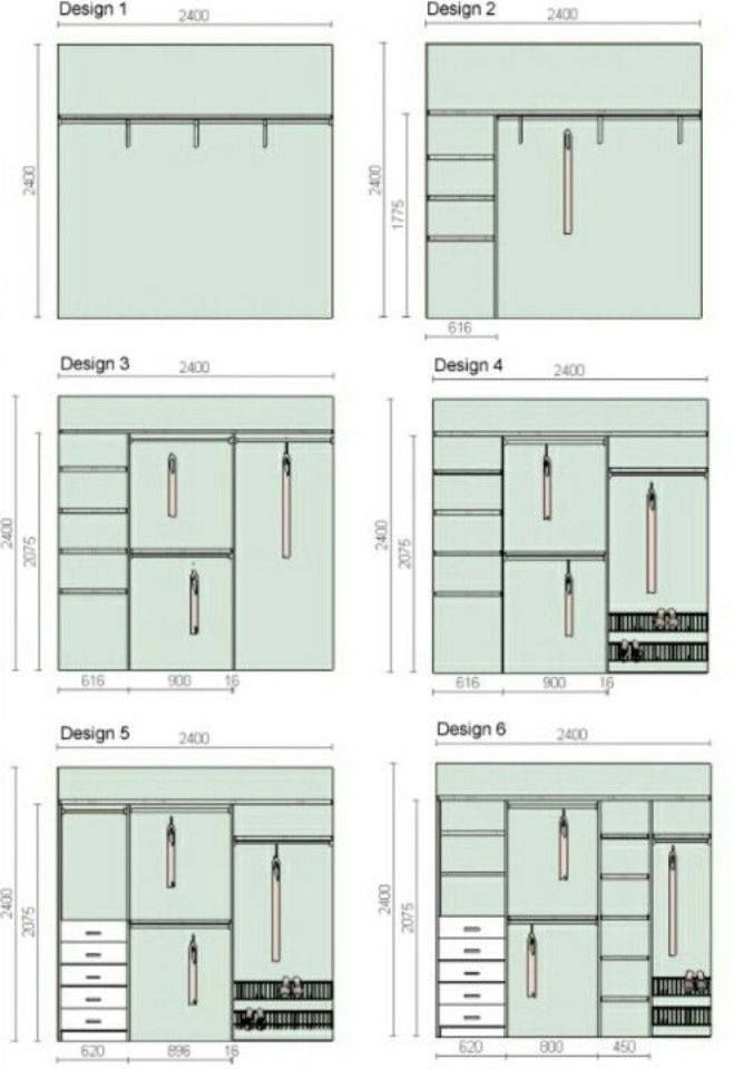 Bedroom Closet Dimensions
 8 best Walk in closet dimensions images on Pinterest