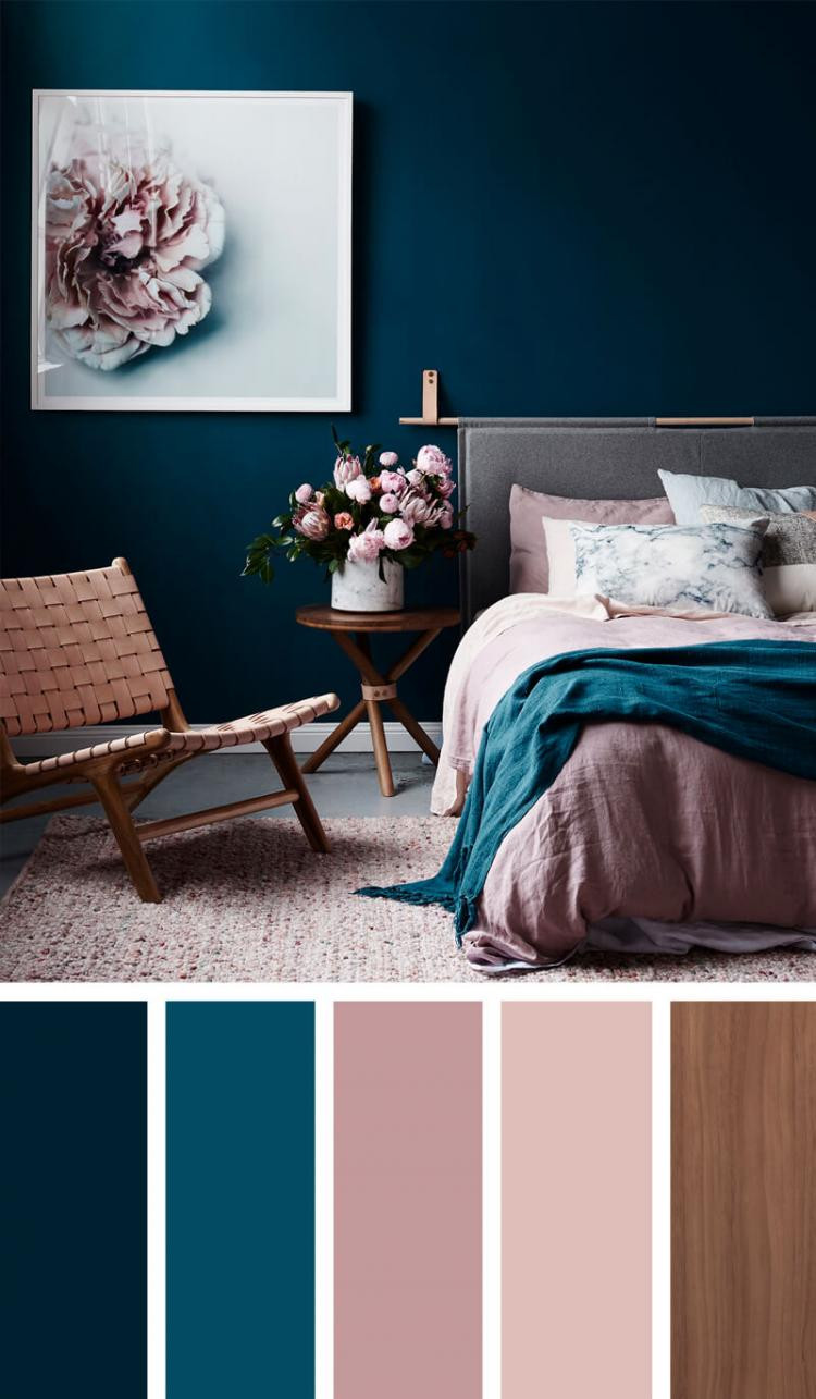 Bedroom Color Palette
 4 Bedroom Color Schemes To Create a Mood of Restfulness