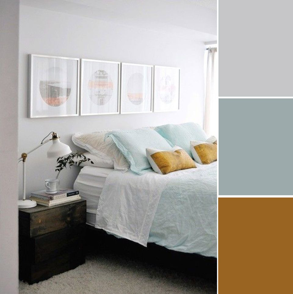 23 Fascinating Bedroom Color Palette - Home, Family, Style and Art Ideas
