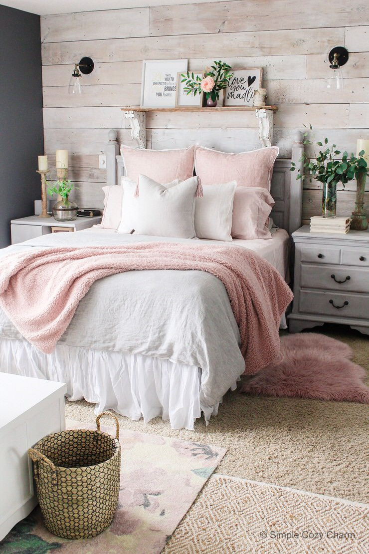 Bedroom DIY Decor
 Charming But Cheap Bedroom Decorating Ideas • The Bud