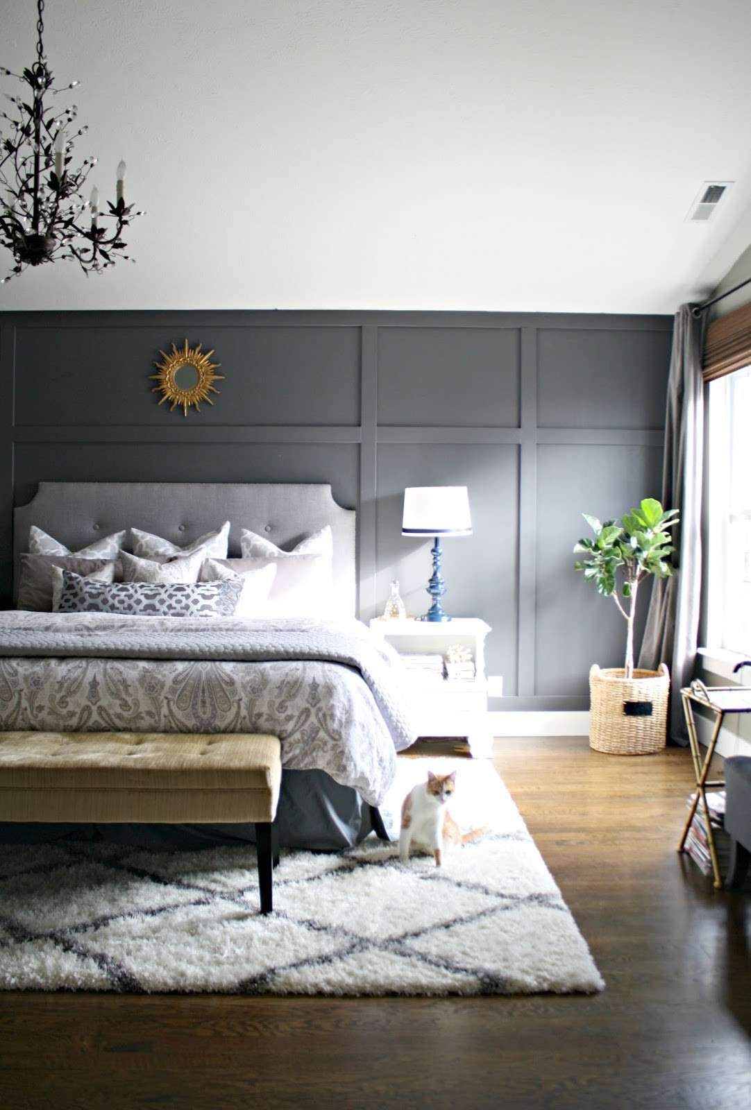 Bedroom Feature Wall Ideas
 Gaining a Few Extra Inches from Thrifty Decor Chick