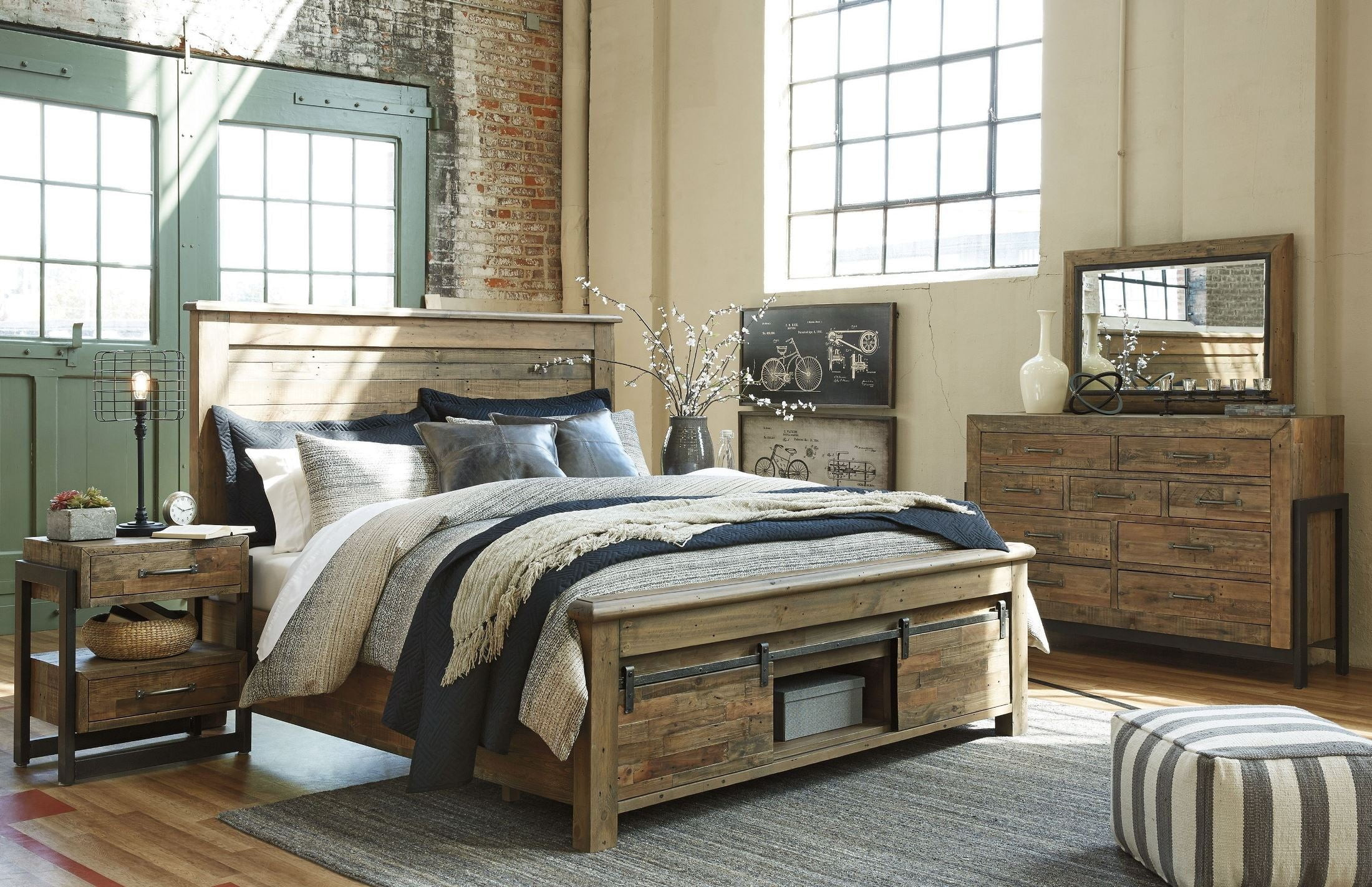 sommerford brown storage panel bedroom set Bedroom Set With Storage
Sommerford Brown Storage Panel Bedroom Set from Ashley