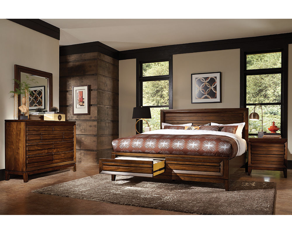 aspenhome bedroom set panel storage bed walnut park Bedroom Set With Storage
Aspenhome Bedroom Set w Panel Storage Bed Walnut Park