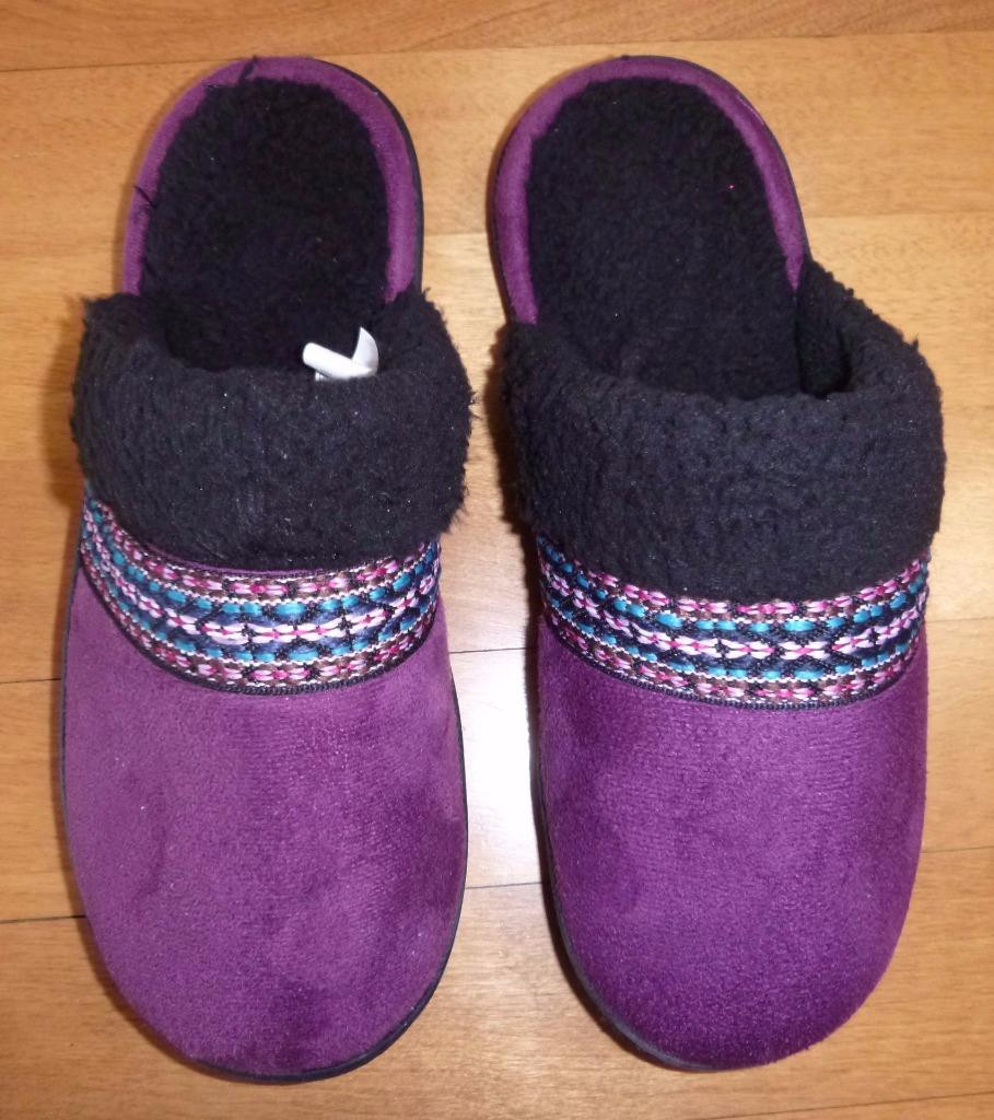 Bedroom Shoes Womens
 Womens ISOTONER Slippers House Shoes Scuffs Size S M L XL