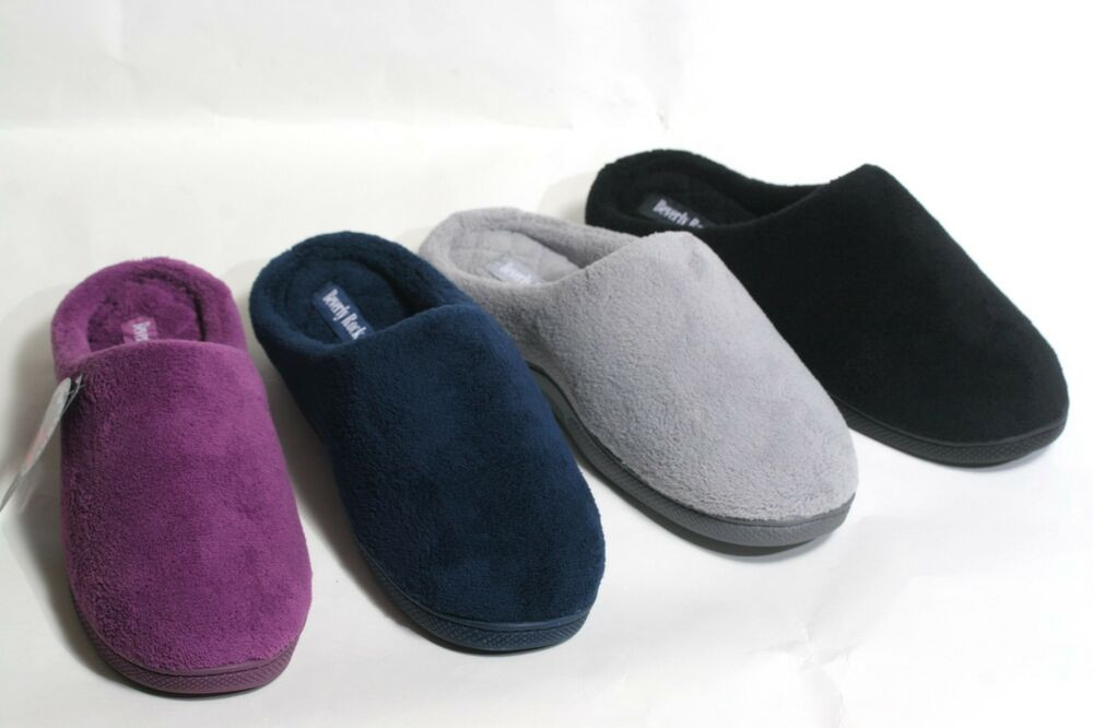 Bedroom Slippers Womens
 NEW WOMEN S WARM & COZY TERRY MEMORY FOAM BEDROOM SLIPPERS