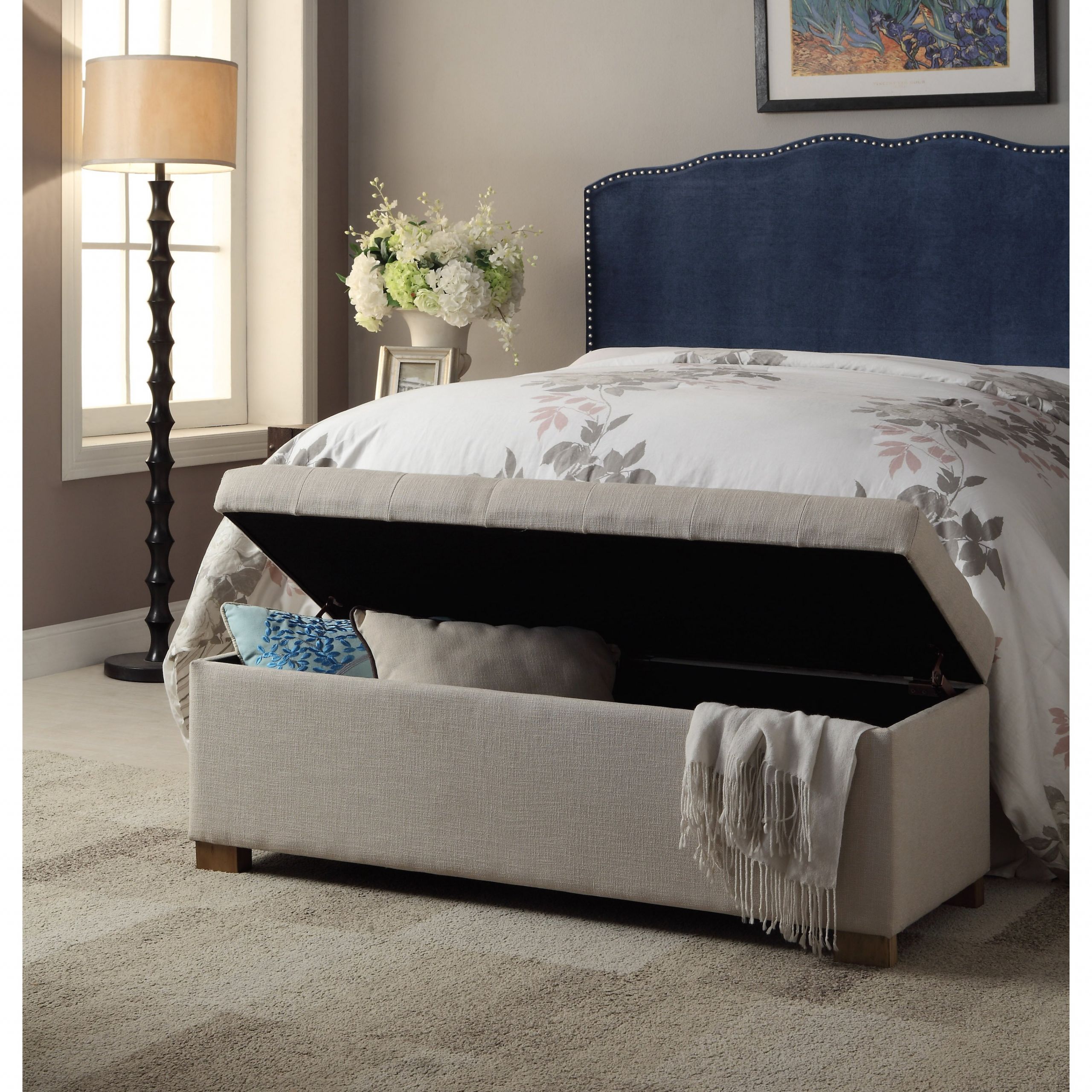 Bedroom Storage Benches
 Andover Mills Ravenwood Wood Storage Bedroom Bench