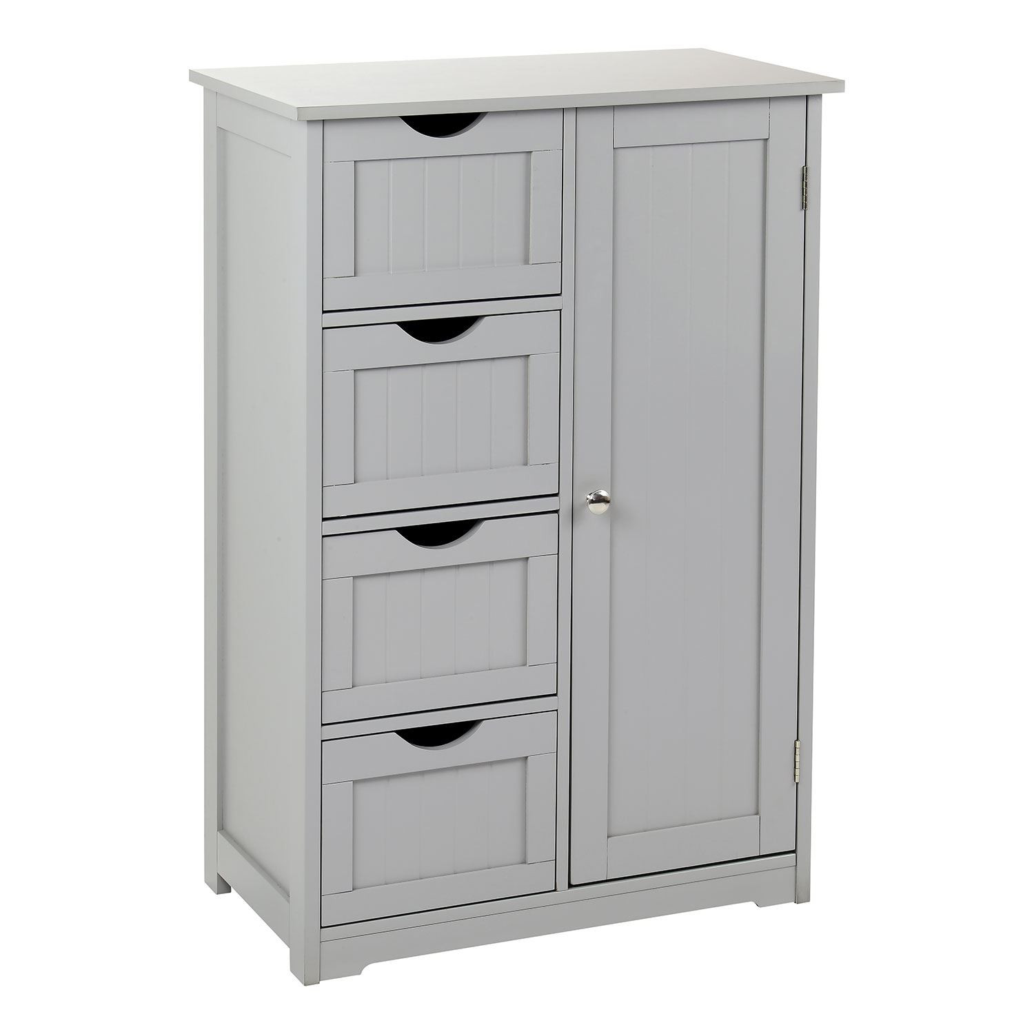 Bedroom Storage Cabinets
 Grey Wooden Bathroom Cabinet Shelf Cupboard Bedroom