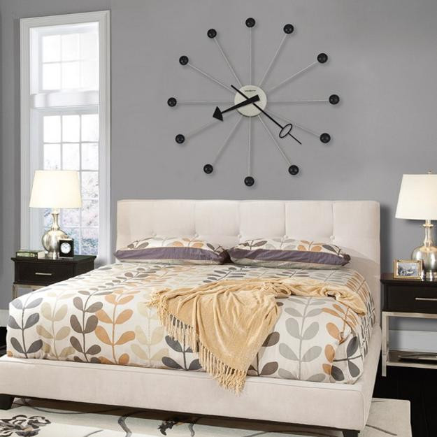 Bedroom Wall Clock
 25 Ideas for Modern Interior Decorating with Wall Clocks