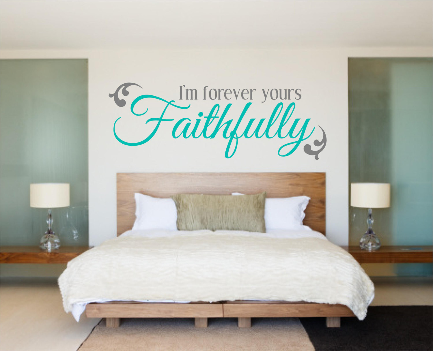 Bedroom Wall Decals
 Bedroom Decal Bedroom Wall Decal Love Decal I m Forever