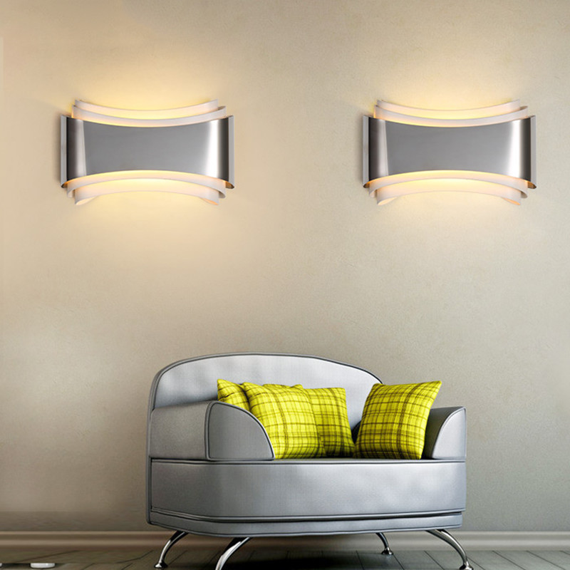 Bedroom Wall Sconce Lights
 “Warp” Accent Wall Sconce – Modern Place