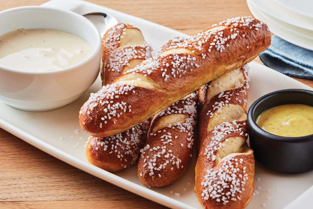 Beer Cheese Dip And Pretzels
 Brew Pub Pretzels & Beer Cheese Dip at Applebee s