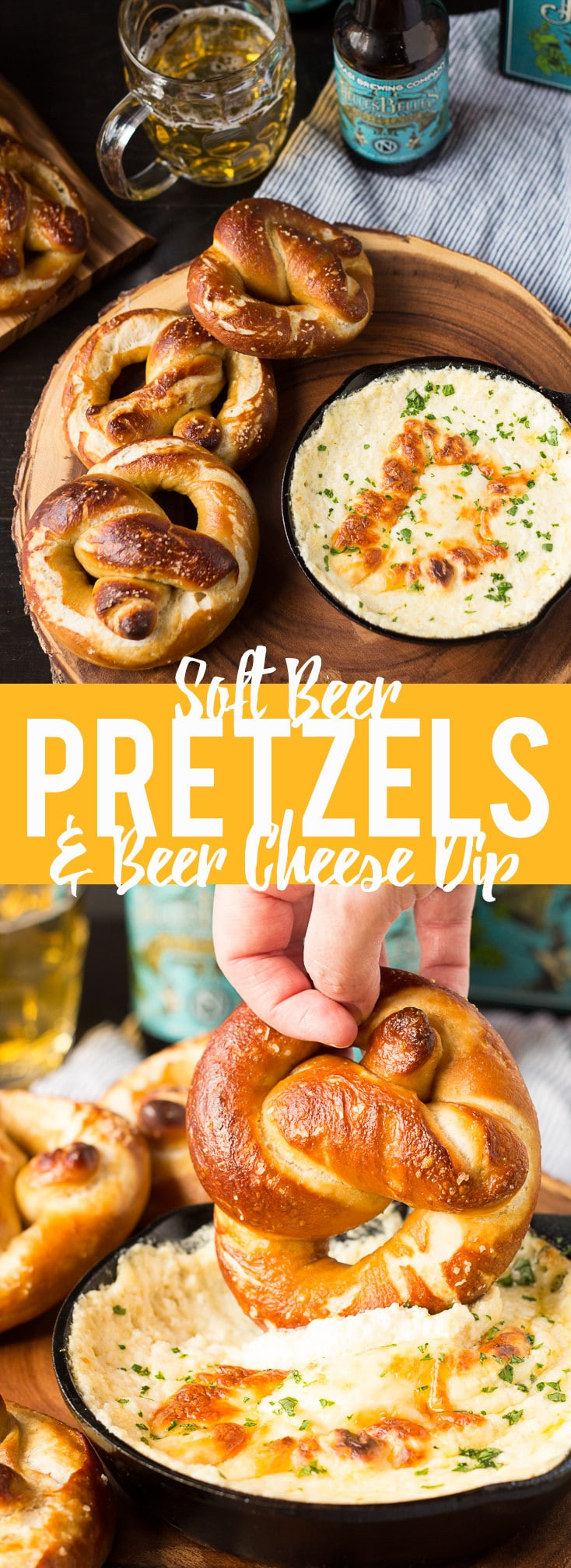 Beer Cheese Dip And Pretzels
 Soft Beer Pretzels with Beer Cheese Dip Fox and Briar