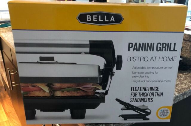 Bella 13267 Panini Grill
 BELLA Electric Panini Maker Press and Sandwich Grill