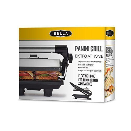 Bella 13267 Panini Grill
 Bella New In The Box Non Stick Panini Grill Sandwich