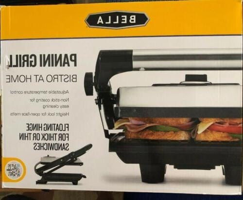 Bella 13267 Panini Grill
 Bella Electric Panini Maker Press Sandwich Grill