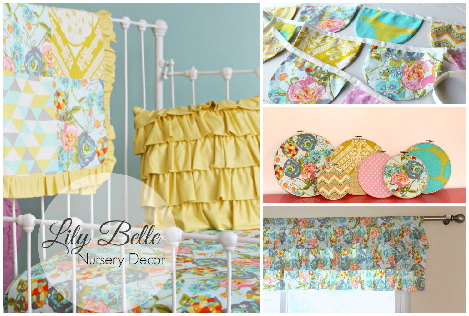 Belle Baby Bedding And Decor
 Lily Belle Nursery Accessories and Decor