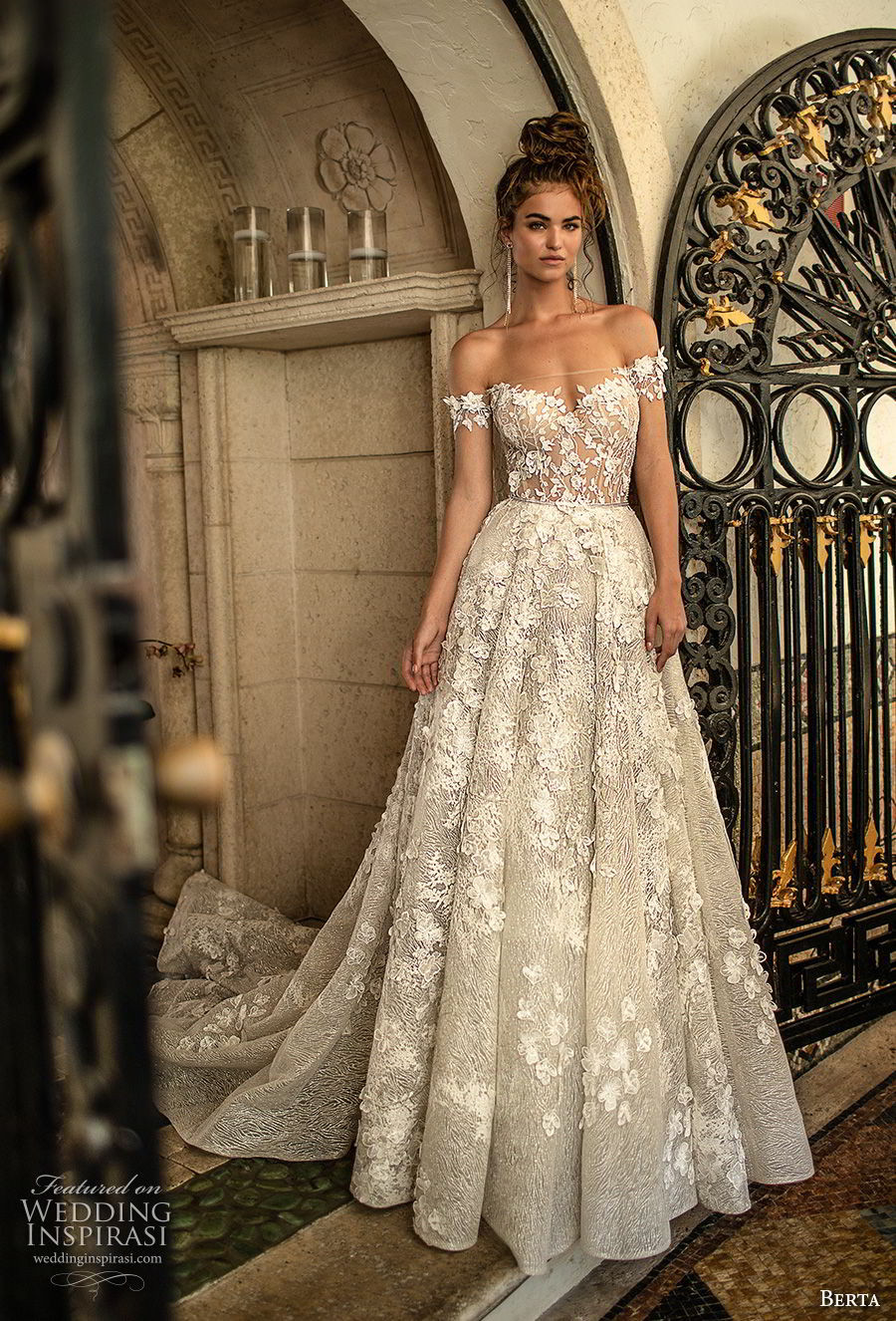 Berta Wedding Dresses Prices
 Berta Spring 2019 Wedding Dresses — “Miami” Bridal