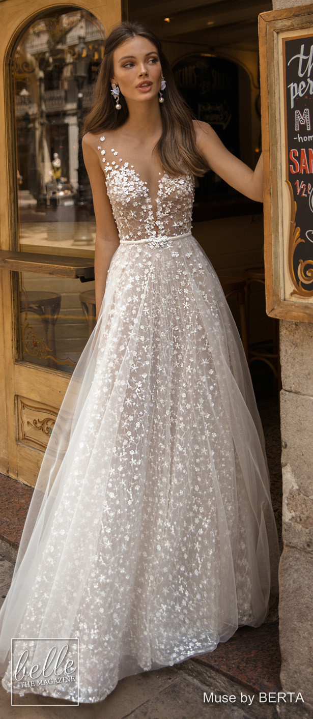 Berta Wedding Dresses Prices
 MUSE by BERTA Wedding Dresses 2019 Barcelona Bridal
