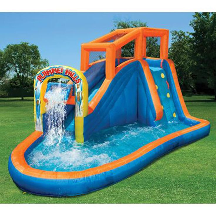 Best Backyard Water Toys
 16 best Inflatable waterslide for kids images on Pinterest