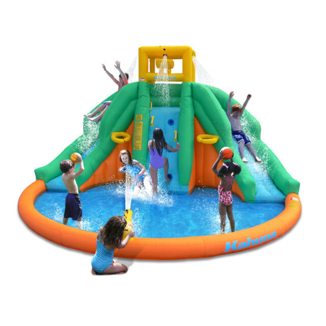 Best Backyard Water Toys
 Giant Inflatable Water Park Kids Bouncer House Backyard