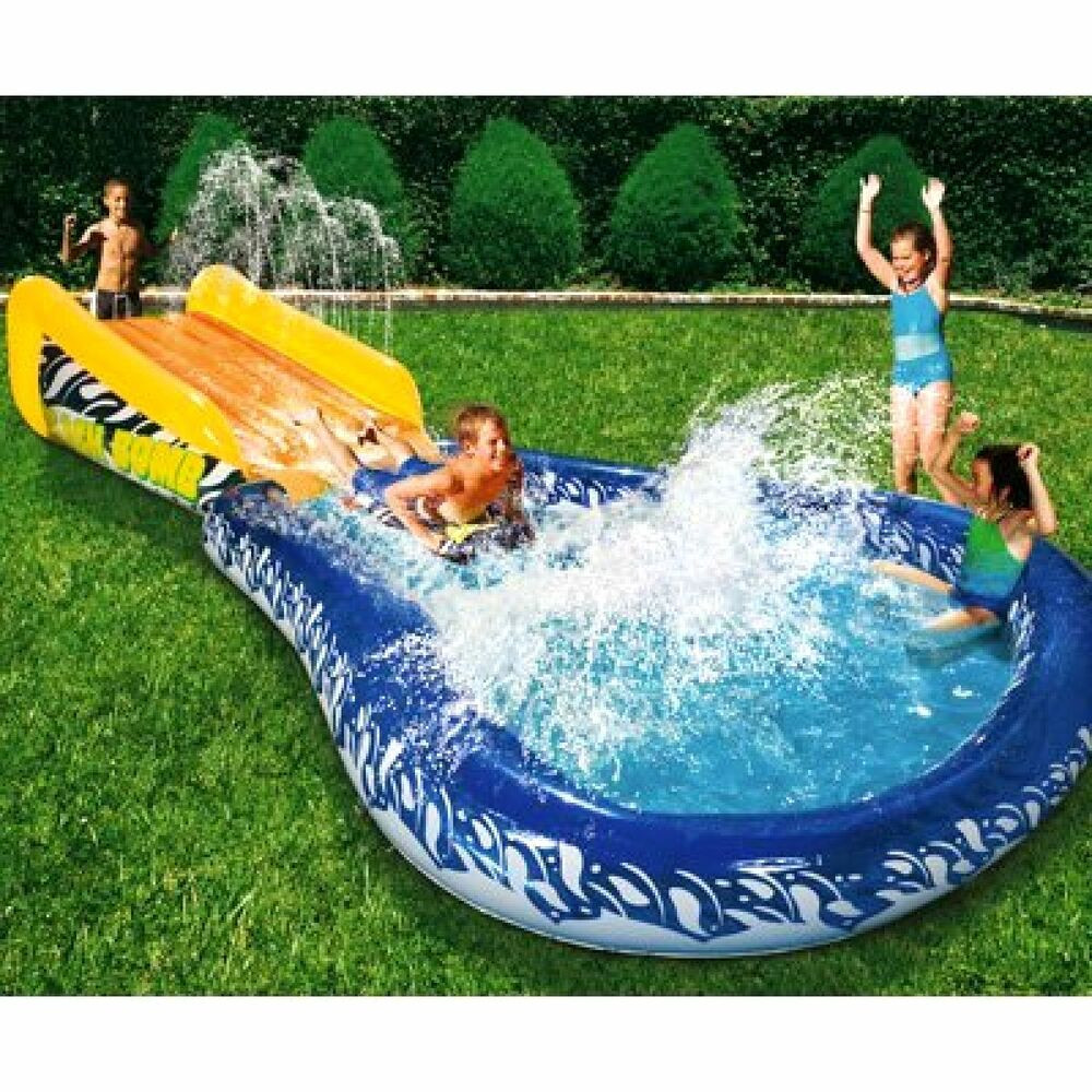 Best Backyard Water Toys
 Slide Inflatable Body Board Pool Kids Water Sports Game