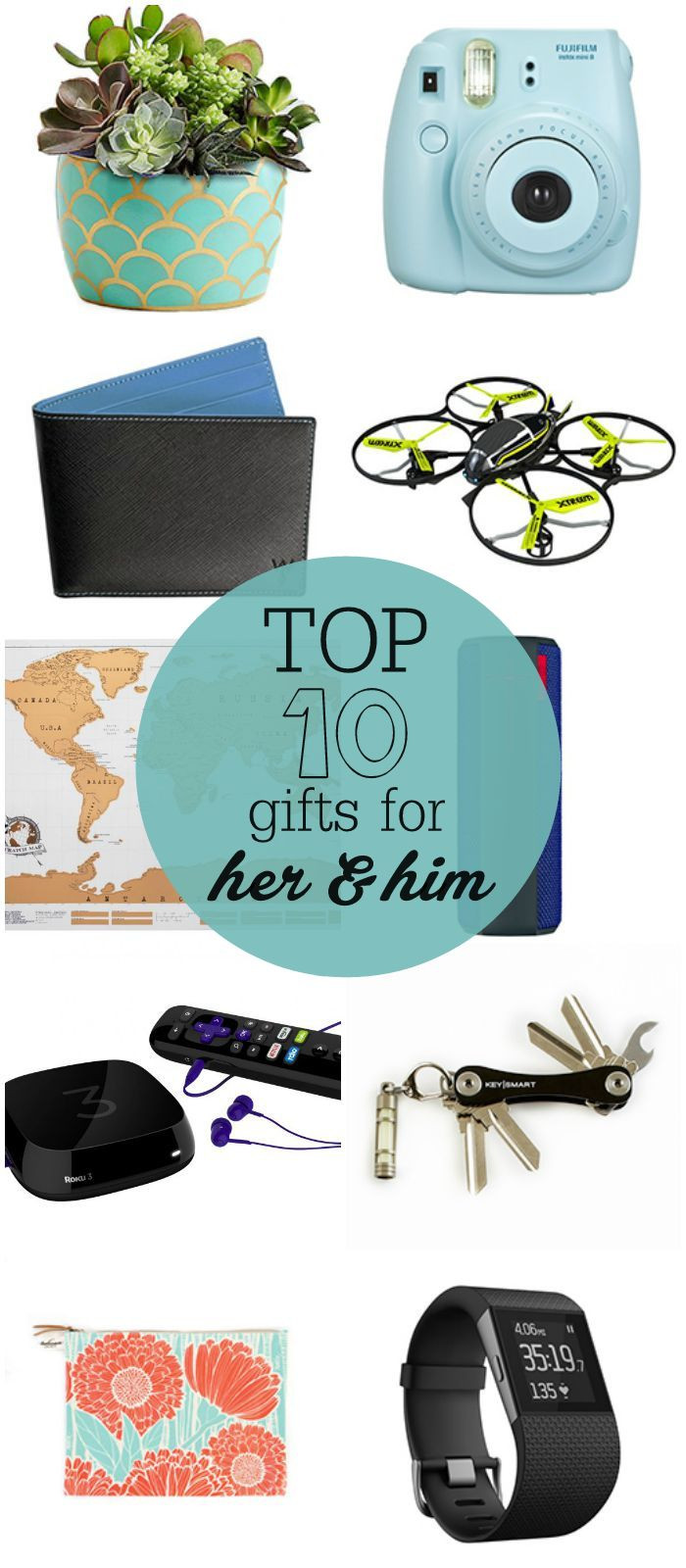 Best Birthday Gifts For Him
 Top 10 Gifts for Her and Him