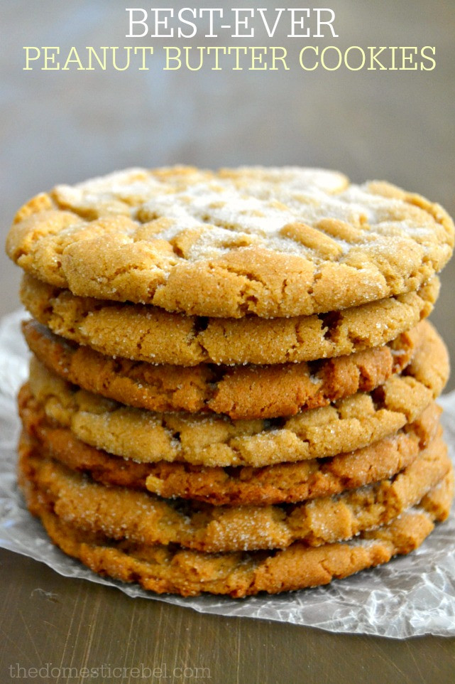 Best Chewy Peanut Butter Cookies
 The Best Crisp and Chewy Peanut Butter Cookies Gluten