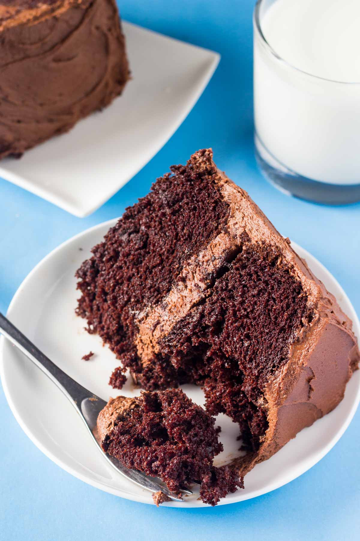 Best Chocolate Layer Cake
 Double Chocolate Layer Cake Just so Tasty