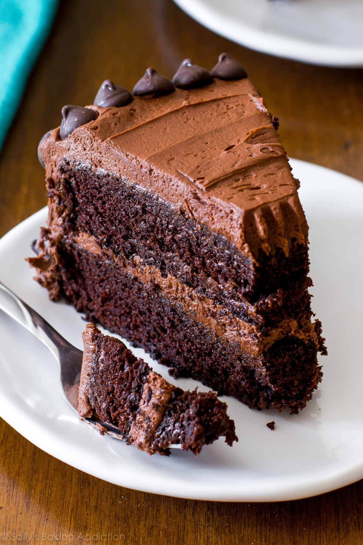 Best Chocolate Layer Cake
 Triple Chocolate Layer Cake Sallys Baking Addiction