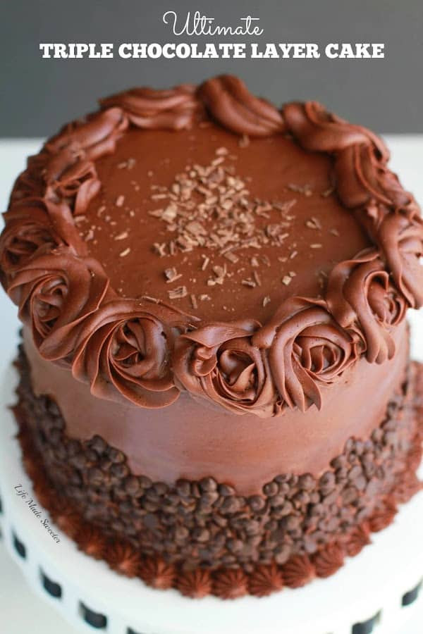 Best Chocolate Layer Cake
 Best Triple Chocolate Layer Cake