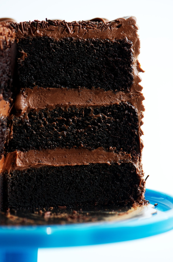 Best Chocolate Layer Cake
 Best Ever Chocolate Nutella Layer Cake