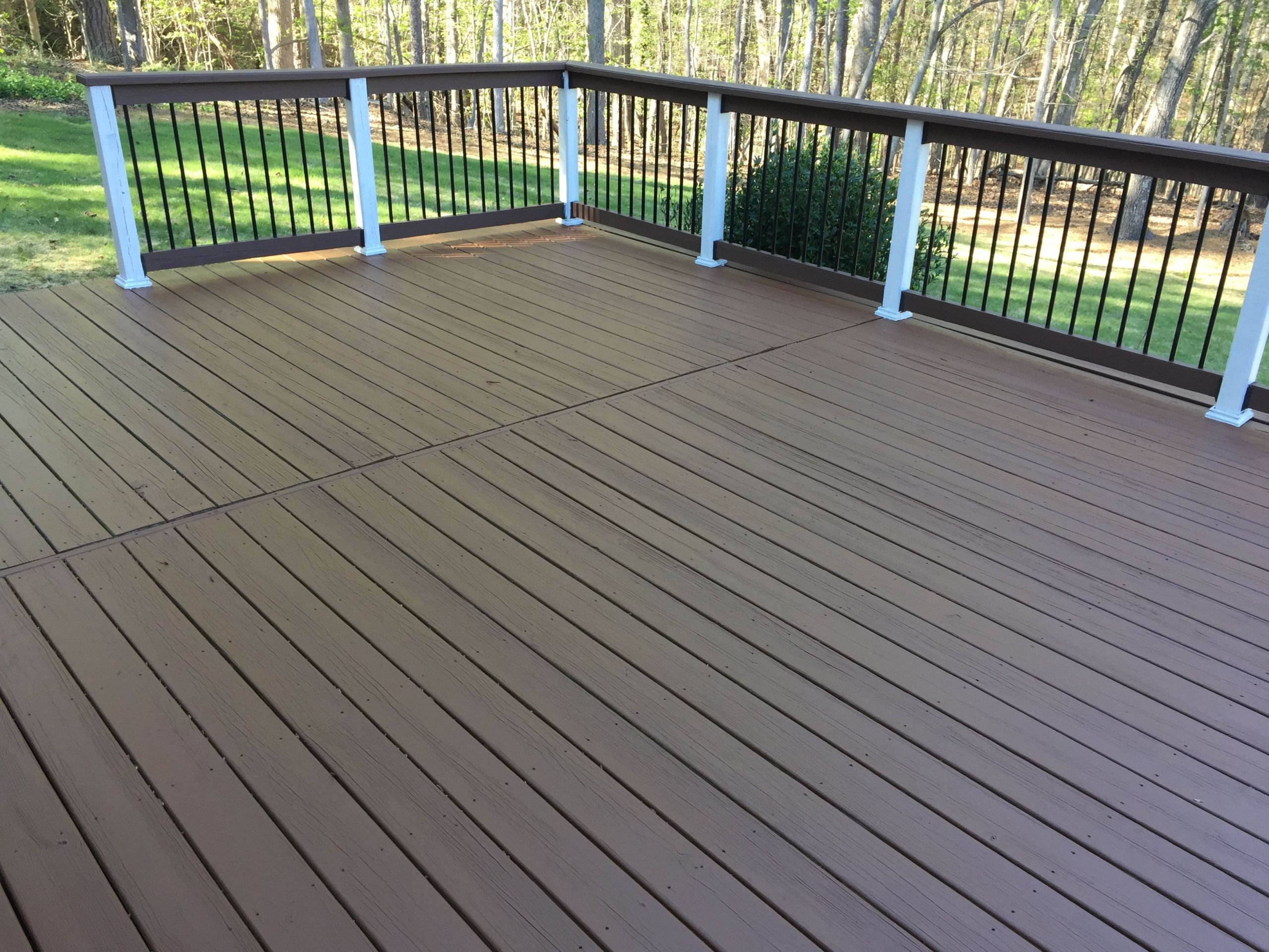 Best Deck Over Paint
 Did the deck today and love the double shade deck paint