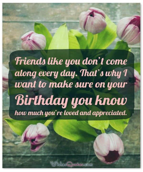 Best Friend Quotes Birthday
 Birthday Wishes for your Best Friends By WishesQuotes