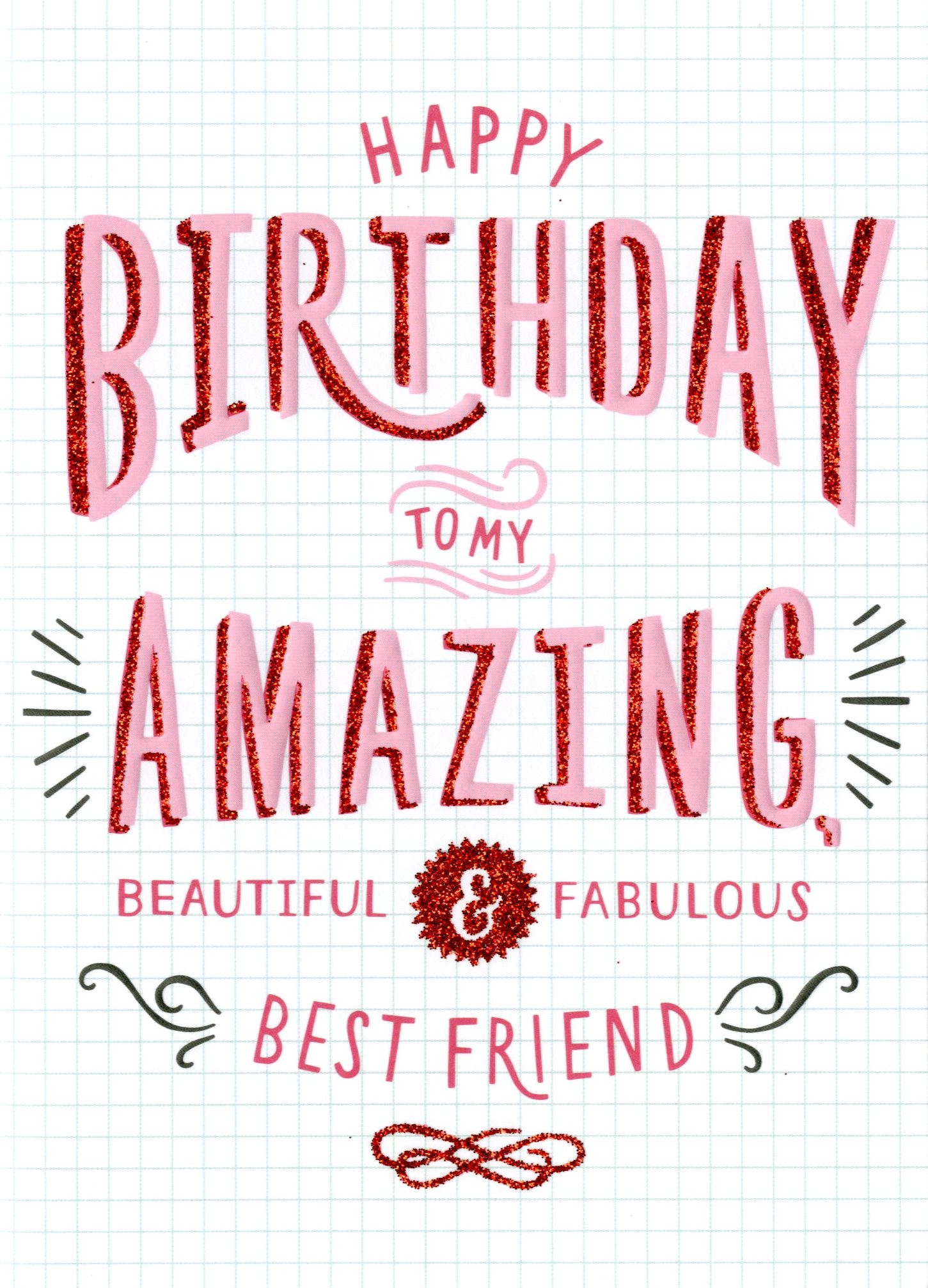 Best Friends Birthday Cards
 Amazing Best Friend Birthday Card Cards