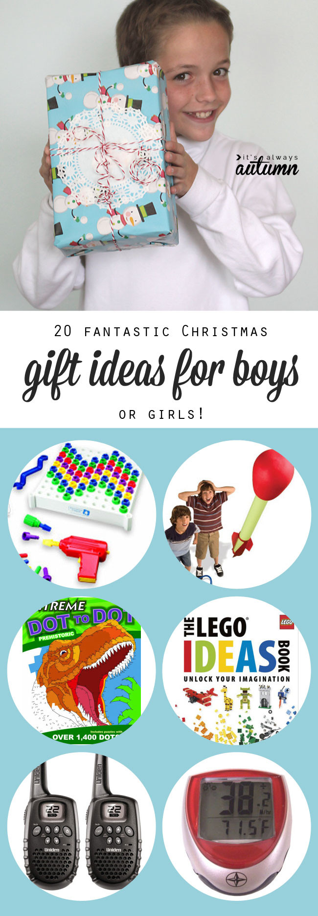 Best Gift Ideas For Boys
 20 best Christmas t ideas for boys It s Always Autumn